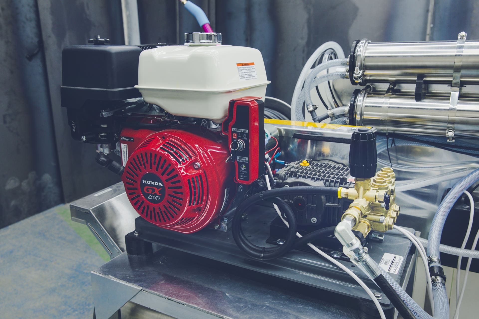 WINDOSMART pressure pump — Honda GX engine and high-pressure pump